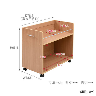 押入れ収納ラック（W385×D785×H655）